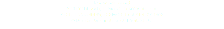 Rembrandt Bugatti ATHLÈTE DEBOUT, LE MODÈLE CRÉÉ VERS 1906 ATHLETES STANDING, THE MODEL CREATED BY 1906 © DAmiEn Perronnet pour ArtDigitalStudio 