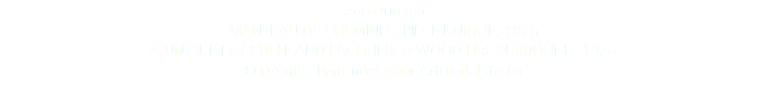 Jean Dunand MANTEAU DE CHEMINÉE, PIÈCE UNIQUE, 1926 A UNIQUE EGGSHELL AND LACQUERED WOOD FIRE SURROUND, 1926 © DAmiEn Perronnet pour ArtDigitalStudio