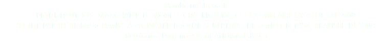 Rembrandt Bugatti PETITE PANTHÈRE MARCHANT, LE MODÈLE CRÉÉ EN 1904, CET EXEMPLAIRE EXÉCUTÉ EN 1908 'PETITE PANTHÈRE MARCHANT', A PATINATED BRONZE SCULPTURE, DESIGNED IN 1904, REALISED IN 1908 © DAmiEn Perronnet pour ArtDigitalStudio 