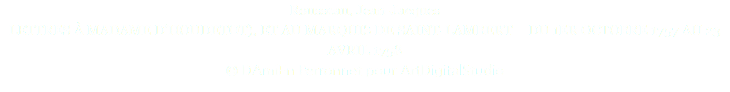 Rousseau, Jean-Jacques LETTRES À MADAME D'HOUDETOT), ET AU MARQUIS DE SAINT-LAMBERT – DU 1ER OCTOBRE 1757 AU 23 AVRIL 1758 © DAmiEn Perronnet pour ArtDigitalStudio 