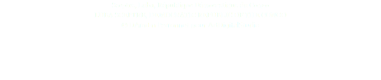 Sceptre, Luba, République Démocratique du Congo LUBA SCEPTRE, DEMOCRATIC REPUBLIC OF THE CONGO © DAmiEn Perronnet pour ArtDigitalStudio 