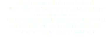 Siège à cariatide Luba de Harry Bombeeck Chef-d'OEuvre du "Maître de Buli", Luba, République Démocratique du Congo A MASTERPIECE OF THE "MASTER OF BULI" LUBA CARYATID STOOLL FROM HARRY BOMBEECK © DAmiEn Perronnet pour ArtDigitalStudio 