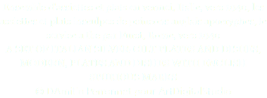 Ensemble d'assiettes et plats en vermei, Italie, vers 1940, les assiettes et plats insculpes de poincons anglais apocryphes, le service a the par Furst, Rome, vers 1940 A SET OF ITALIAN SILVER-GILT PLATES AND DISHES, MODERN, PLATES AND DISHES WITH ENGLISH SPURIOUS MARKS © DAmiEn Perronnet pour ArtDigitalStudio 