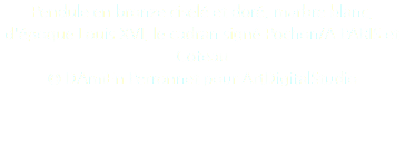 Pendule en bronze ciselé et doré, marbre blanc, d'époque Louis XVI, le cadran signé Pochon/A PARIS et Coteau © DAmiEn Perronnet pour ArtDigitalStudio 