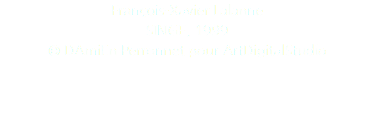 François-Xavier Lalanne SINGE, 1999 © DAmiEn Perronnet pour ArtDigitalStudio 