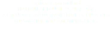 Jacques et Dani Ruelland ENSEMBLE DE BOUTEILLES, VERS 1960 A GROUP OF GLAZED CERAMIC BOTTLES, CIRCA 1960 © DAmiEn Perronnet pour ArtDigitalStudio 